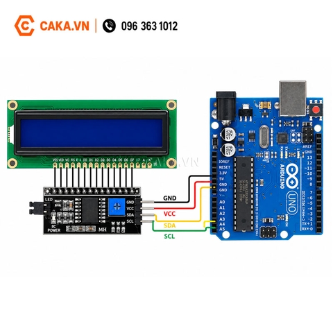 Mạch Chuyển Giao Tiếp LCD1602 LCD2004 I2C PCF8574