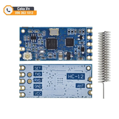 Module thu phát không dây HC-12 SI4463 433MHz TTL UART