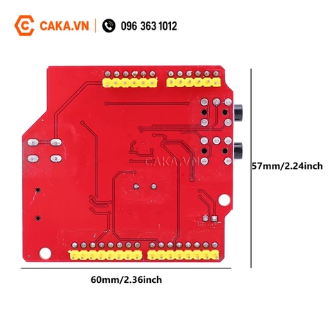 Mạch Giải Mã Âm Thanh VS1053 MP3 Có Khuếch Đại Và Ghi Âm