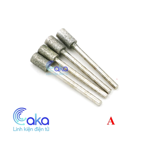 Đầu mài kim cương trục 3mm