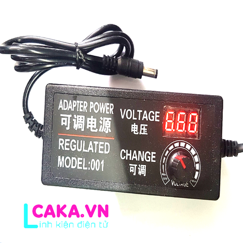 Nguồn Adapter điều chỉnh điện áp 3-12V 3A