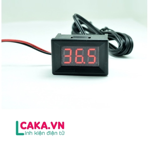 Đồng hồ đo nhiệt độ hiển thị led 4 - 30V