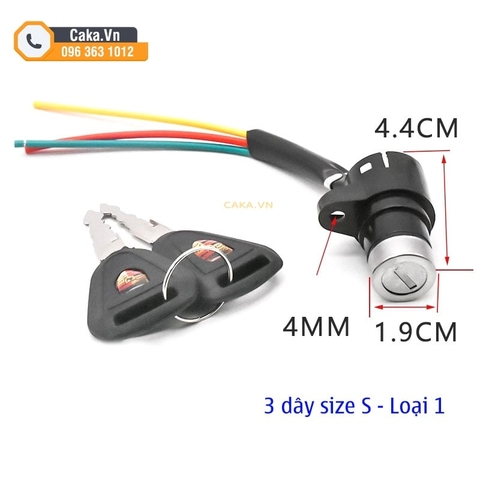 Ổ Khóa Điện Xe Điện - Ổ Khóa Công Tắc Nguồn AB