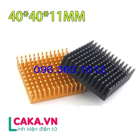 Nhôm tản nhiệt 40x40x11mm
