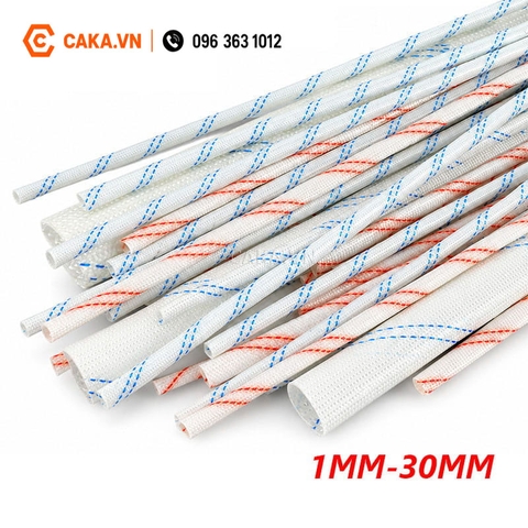 Ống Gen Sợi Thủy Tinh Cách Điện Chịu Nhiệt 1-30mm