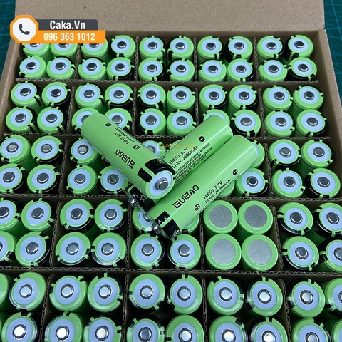 Pin 18650 Li-ion 2600mAh 5C đầu nhọn cho đèn pin quạt mini