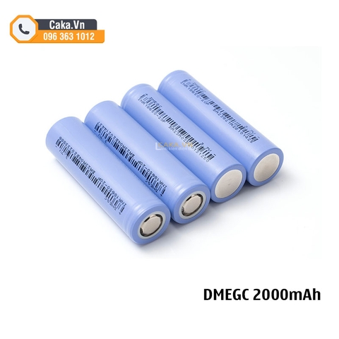 Pin Sạc 18650 DMEGC Lithium 2000mAh 3.7V 10C