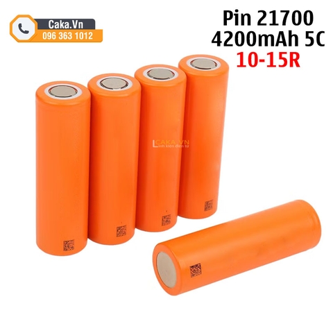 Pin 21700 Lithium-ion 4200mAh 5C xả cao - Pin năng lượng cho sạc dự phòng