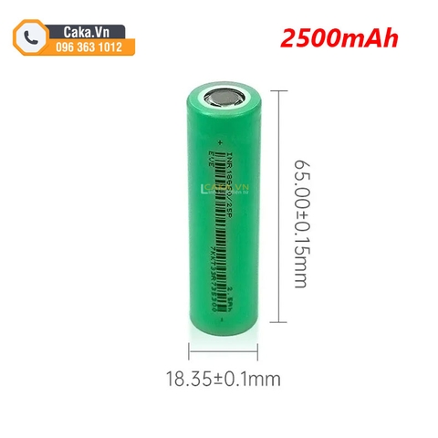 Pin EVE 18650 25P 2500mAh 3.7V 12C Lithium-ion Dòng Xả Cao
