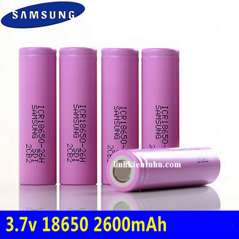 Cell pin Samsung 18650 2600mAh 3.7V