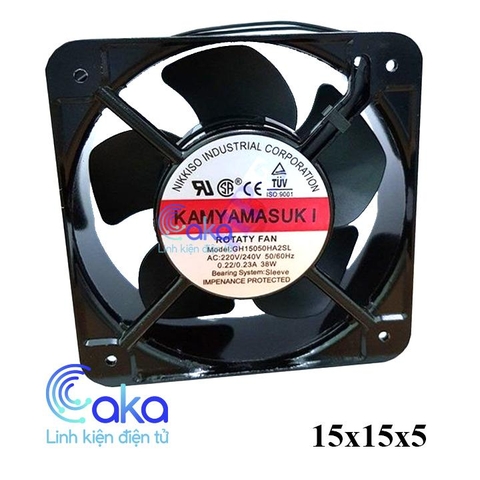 Quạt hút 220V KAMYAMASUKI 150x150x50mm