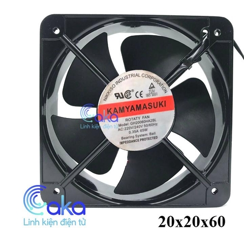 Quạt hút 220V KAMYAMASUKI 200x200x60mm