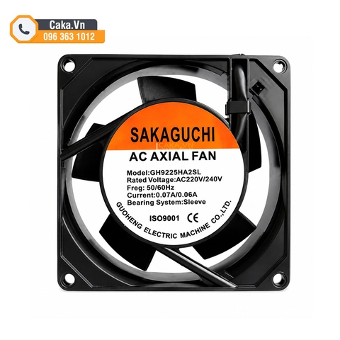 Quạt Tản Nhiệt Sakaguchi 92x92x25mm AC 220V/240V