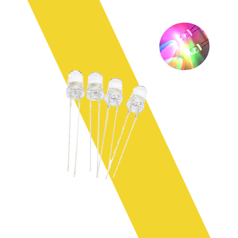 Đèn led 7 màu 2 chân nhấp nháy 5mm