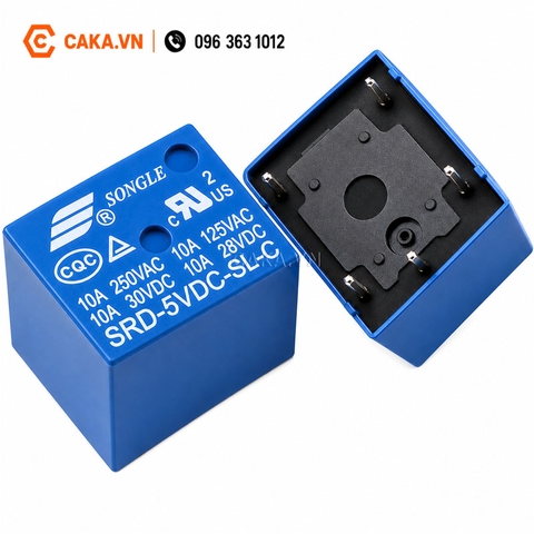 Rơ Le 5V SRD-05VDC-SL-C 10A 5 Chân SPDT