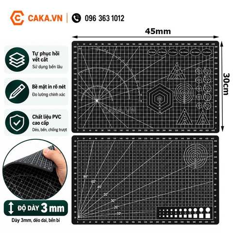Thảm cắt giấy Cutting Mat khổ A3
