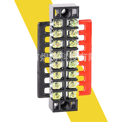 Thanh jump nối tắt cầu đấu dây domino 25A 6 chân TB2506