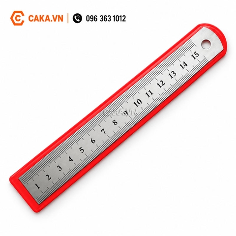 Thước Kẻ Lá Inox 15/20/30cm