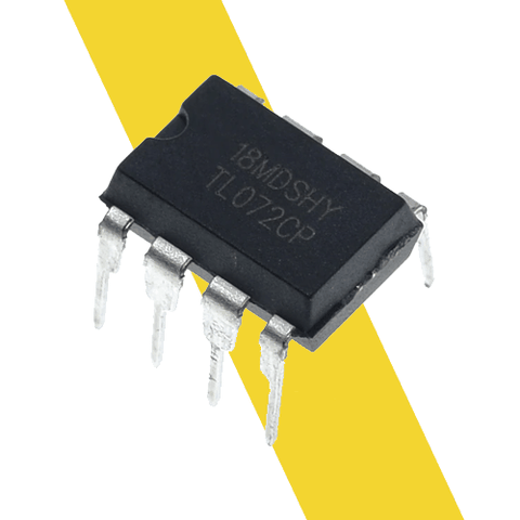 IC Khuếch Đại TL072 DIP-8 – Op-Amp Đôi Đầu Vào JFET Nhiễu Thấp