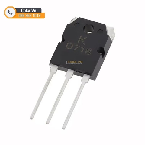 Transistor Công Suất D718 (NPN) & B688 (PNP) TO-3P cho Ampli & Nguồn