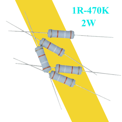 Điện trở 2W nhiều giá trị