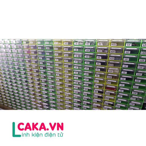 Hộp đựng linh kiện điện tử 6 ngăn hộp tủ đựng linh kiện