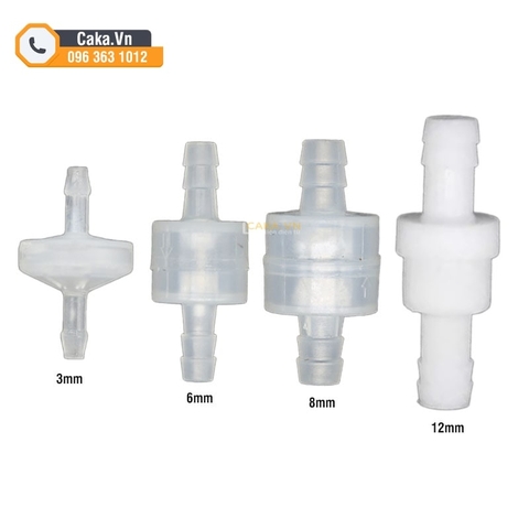 Van Nước Một Chiều Nhựa 3/6/8/12mm – Chống Chảy Ngược