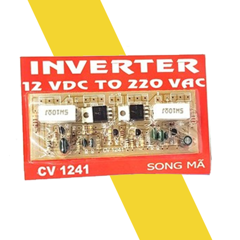 Mạch tăng áp inverter 12V lên 220V CV1241