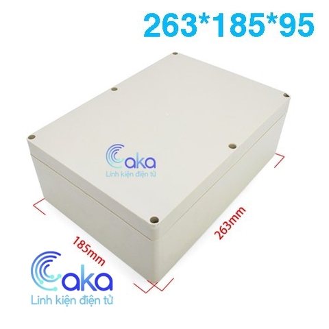 Hộp nhựa đựng mạch 263x185x95mm