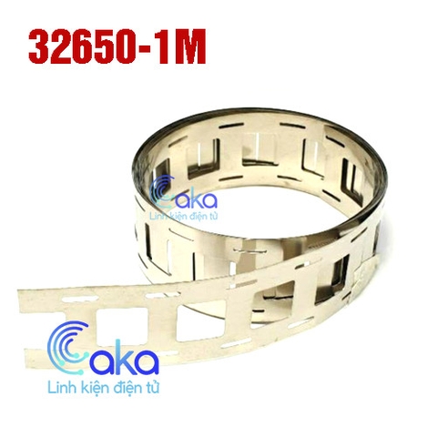 Kẽm hàn đôi cell Pin 32650 0.12 (1 mét)