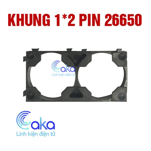 Khung ghép đế pin 26650
