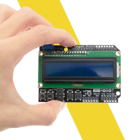 Arduino LCD1602 Keypad Shield