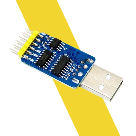 Mạch Chuyển Tín Hiệu 6 Chức Năng USB UART RS232 RS485 CP2102