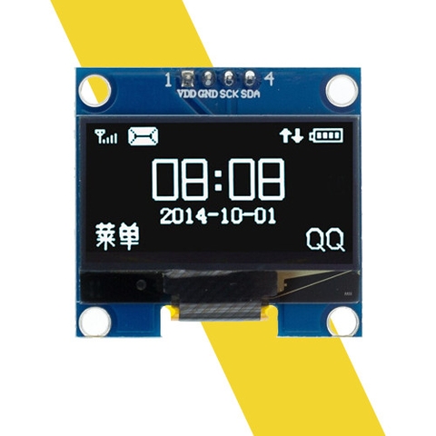 Màn hình OLED 1.3 inch I2C hiển thị rõ nét