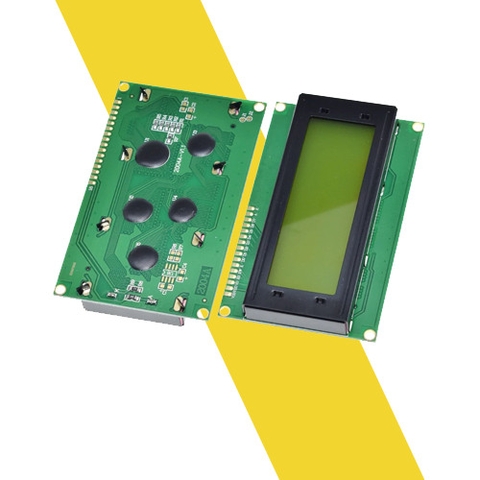 LCD2004 nền xanh lá - Màn hình hiển thị ký tự 20x4 cho Arduino, STM32