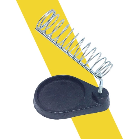 Đế gác mỏ hàn lò xo đế gang