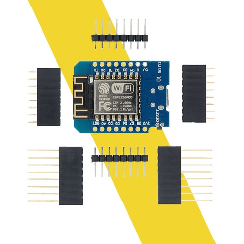 Kit WiFi ESP8266 NodeMCU D1 Mini – Lập Trình IoT Qua Lua