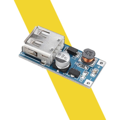 Mạch Boost Tăng Áp 0.9V - 5V Lên 5V 600mA Tích Hợp USB