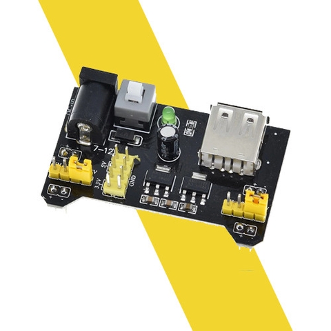 Mạch Cấp Nguồn Cho Breadboard V2 – Tùy Chọn 3.3V/5V Tiện Lợi