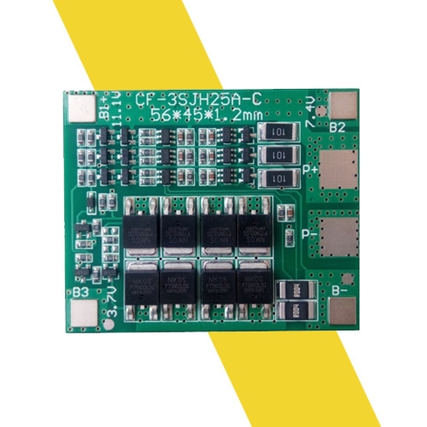 Mạch sạc 3S 12V 25A sạc bảo và vệ pin