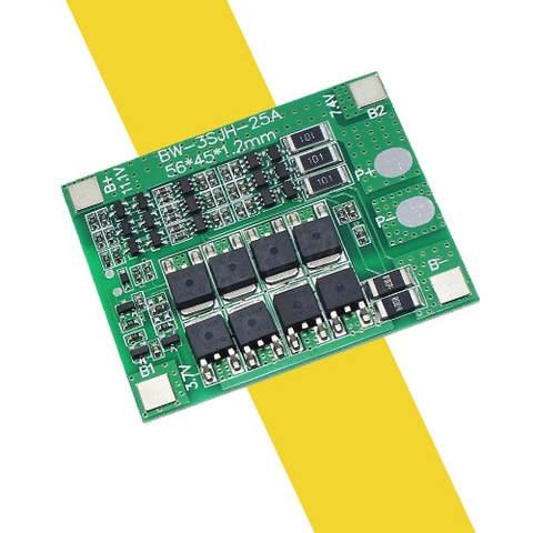 Mạch sạc 3S 12V 25A sạc bảo và vệ pin