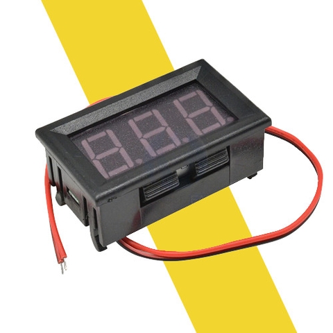 Vôn Kế Điện Tử Đo Điện Áp 0.56 inch từ 4.5-30V