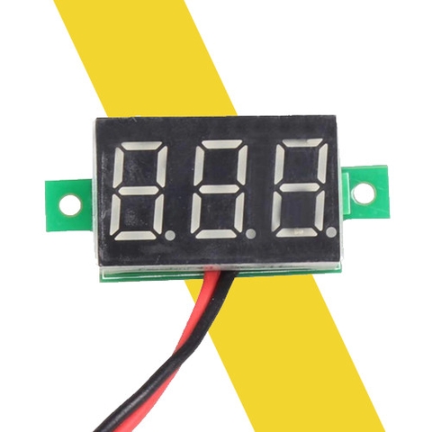 Vôn kế điện tử mini 0.36 inch 0-30V 3 dây