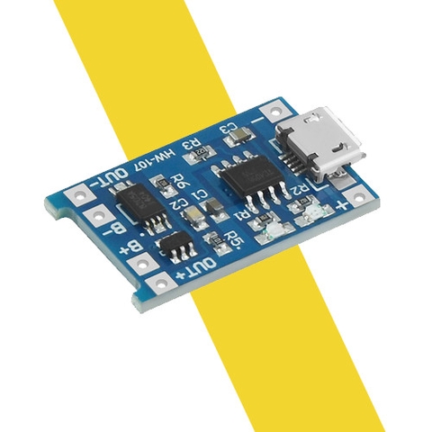 Mạch sạc pin TP4056 Có IC bảo vệ