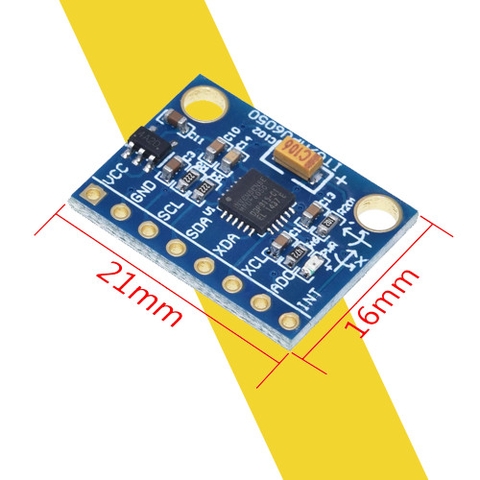 Cảm Biến GY-521 MPU6050 Đo Gia Tốc & Góc 6 Trục IMU