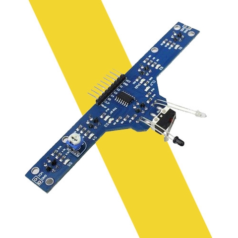 Cảm Biến Dò Line 5 LED Tránh Vật Cản Cho Robot Arduino
