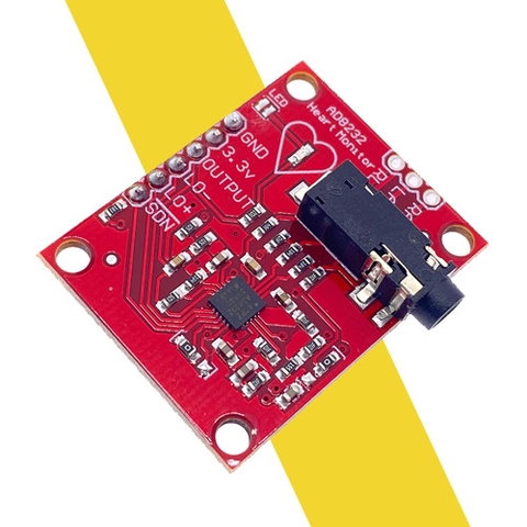 AD8232 Cảm Biến Điện Tim ECG Heart Rate Monitor Kit AD8232 Duinofun