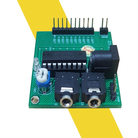 Mạch nháy theo nhạc LM3915 V2