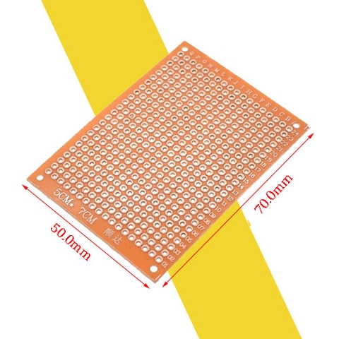 Mạch PCB Đục Lỗ Loại Nâu – Board Hàn Linh Kiện Thủ Công