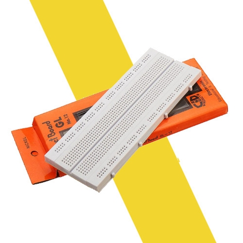 Breadboard GL-12 840 Lỗ – Đế Cắm Thử Mạch Điện Tử